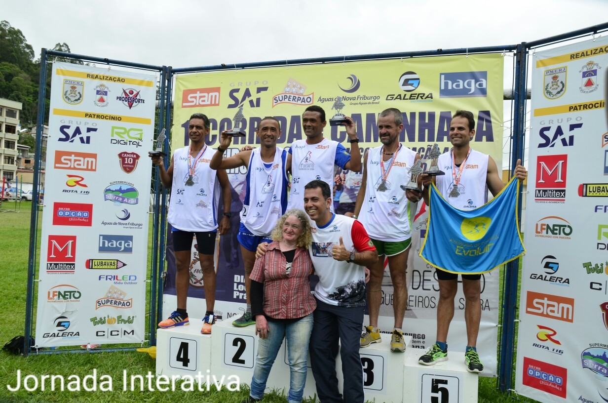 Contemplados na categoria masculina (Foto: Vinicius Pousada)